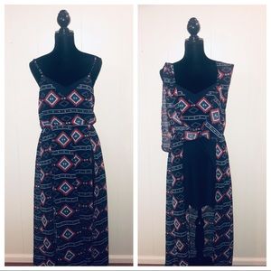 BAILEY BLUE MAXI | MINI SUNDRESS LARGE